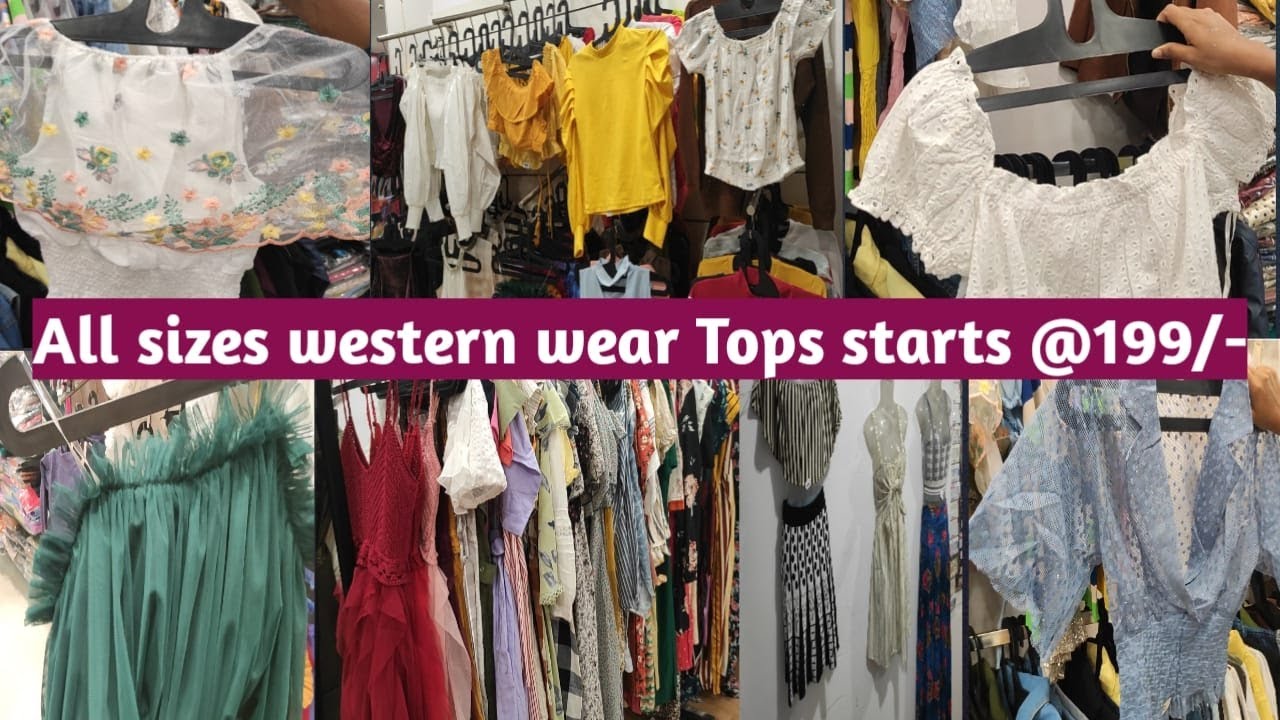 || Best Fashion | All Sizes Branded Western Wear Tops | Starting 199 | Madhapur ||