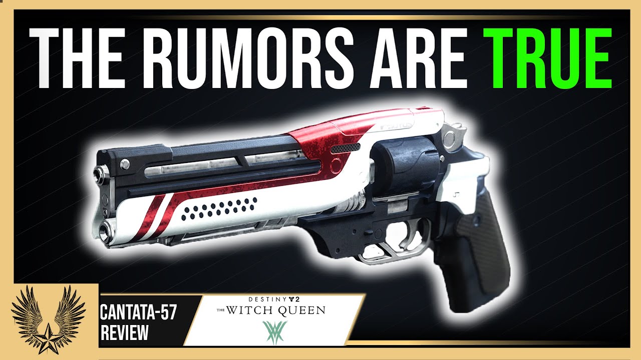 Destiny 2: Cantata-57 IS a top 3 Legendary Hand Cannon, but I don't agree with the 