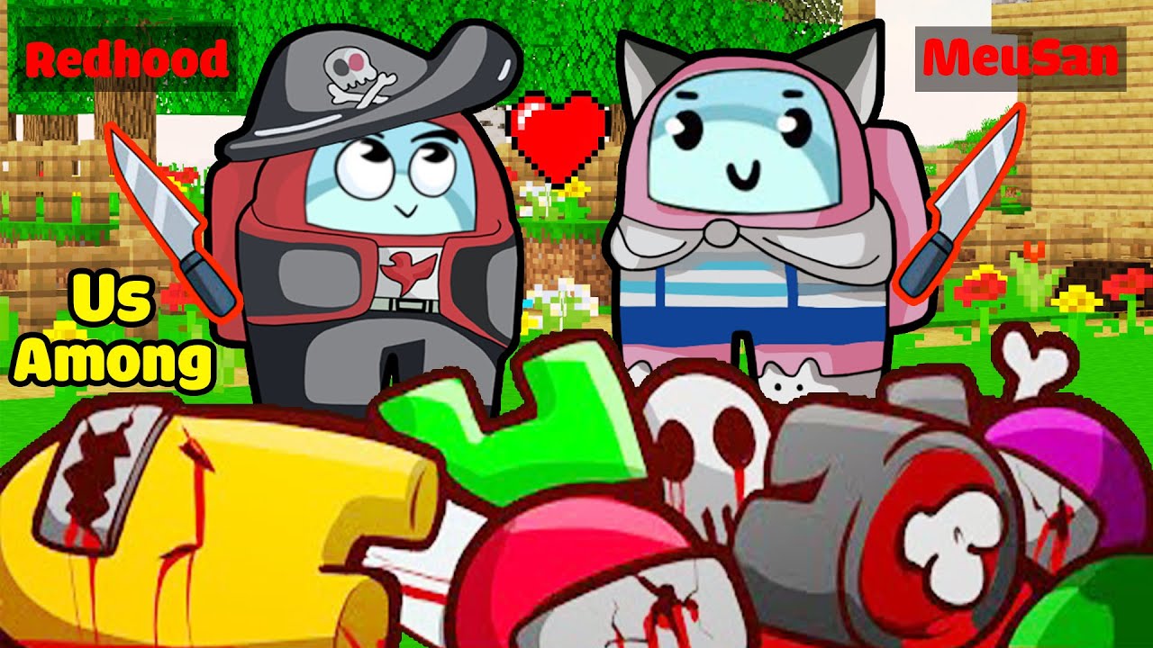 MỀU VÀ REDHOOD THỬ THÁCH LÀM IMPOSTOR SIÊU PRO TRONG AMONG US*MỀU TROLL TEAM PIRATE TRONG AMONG US