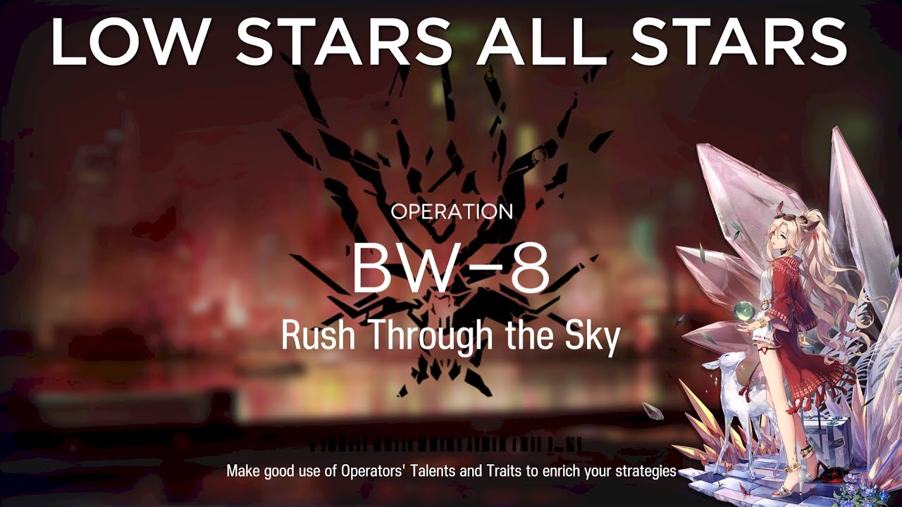 Arknights It's Been a While BW-8 Low Rarity Guide