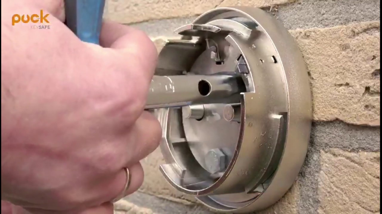Installatie van de Puck Keysafe SKG ** sleutelkluis