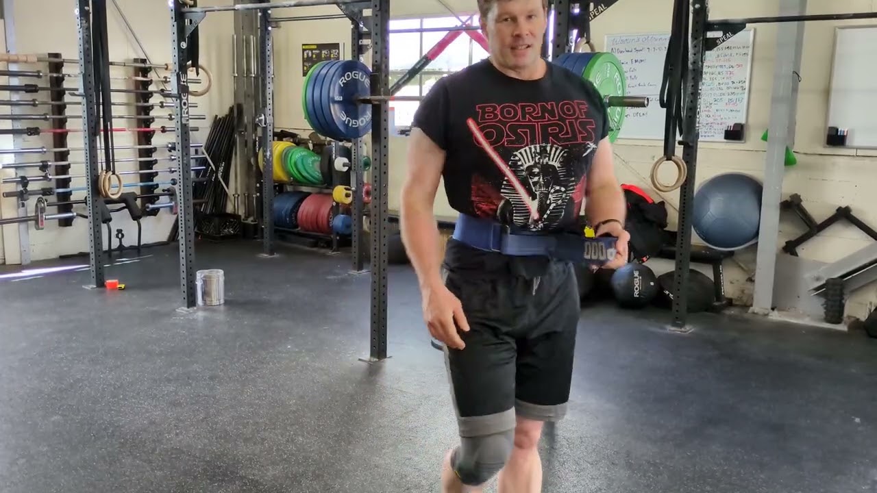 Video thumbnail: 2026 Rogue 1000lb challenge back squat @ 365 lbs