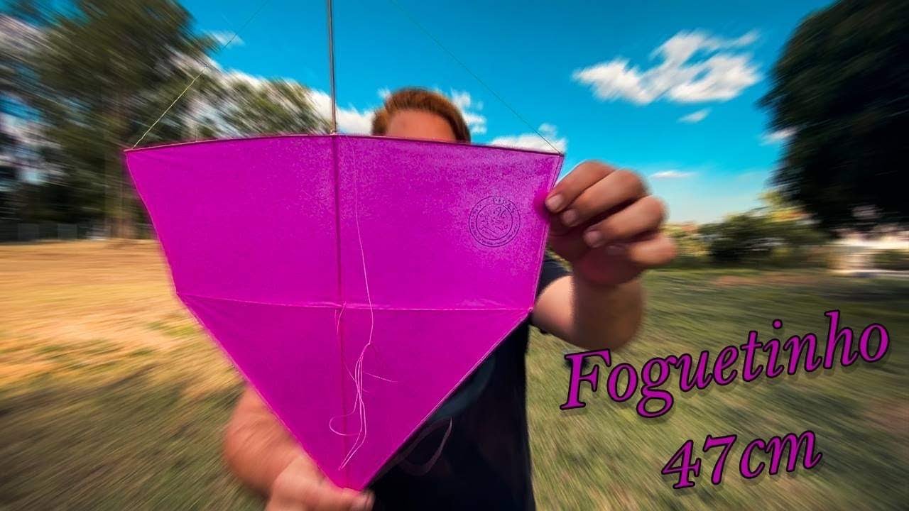 PIPA FOGUETINHO DE 47CM ( A MAIS RAPIDA DO MUNDO)
