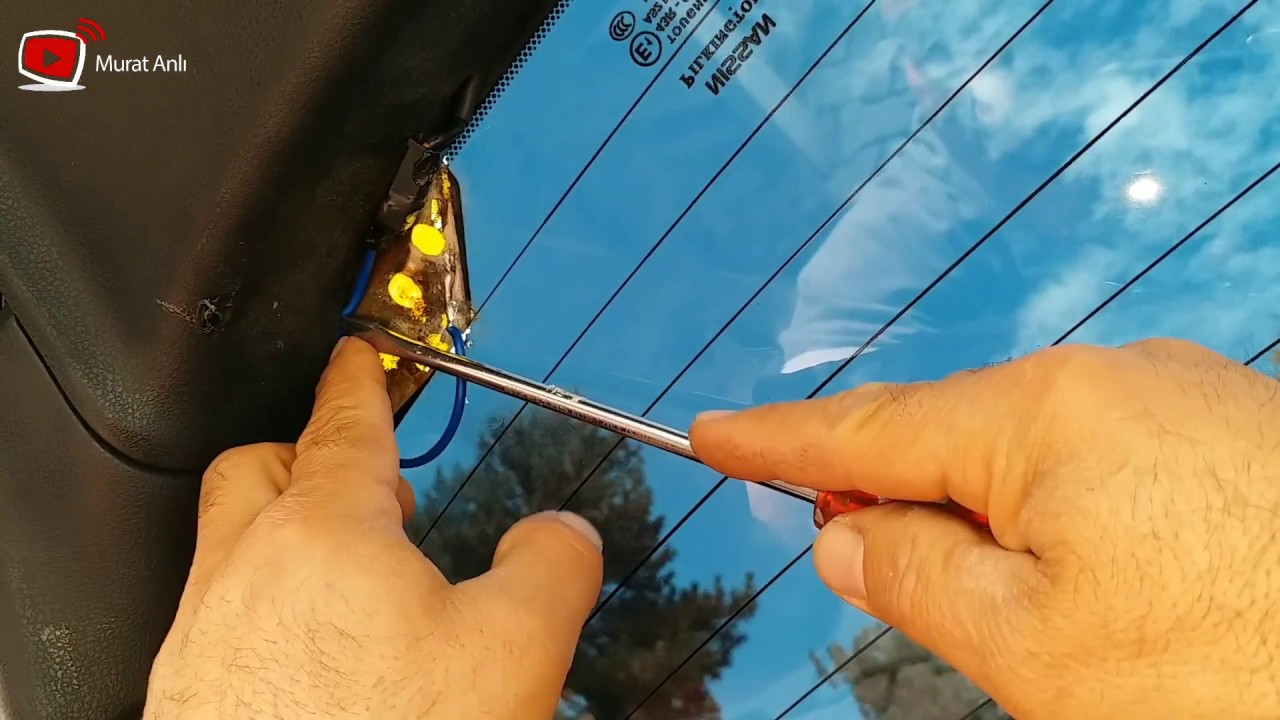 Otomobillerde Arka Cam Rezistansı Nasıl Tamir Edilir.