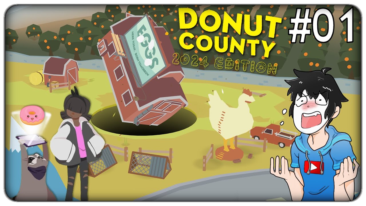 DIVORIAMO UN'INTERA CITTA' PER FAR CRESCERE IL NOSTRO BUCO | Donut County 2024 Edition - ep.01