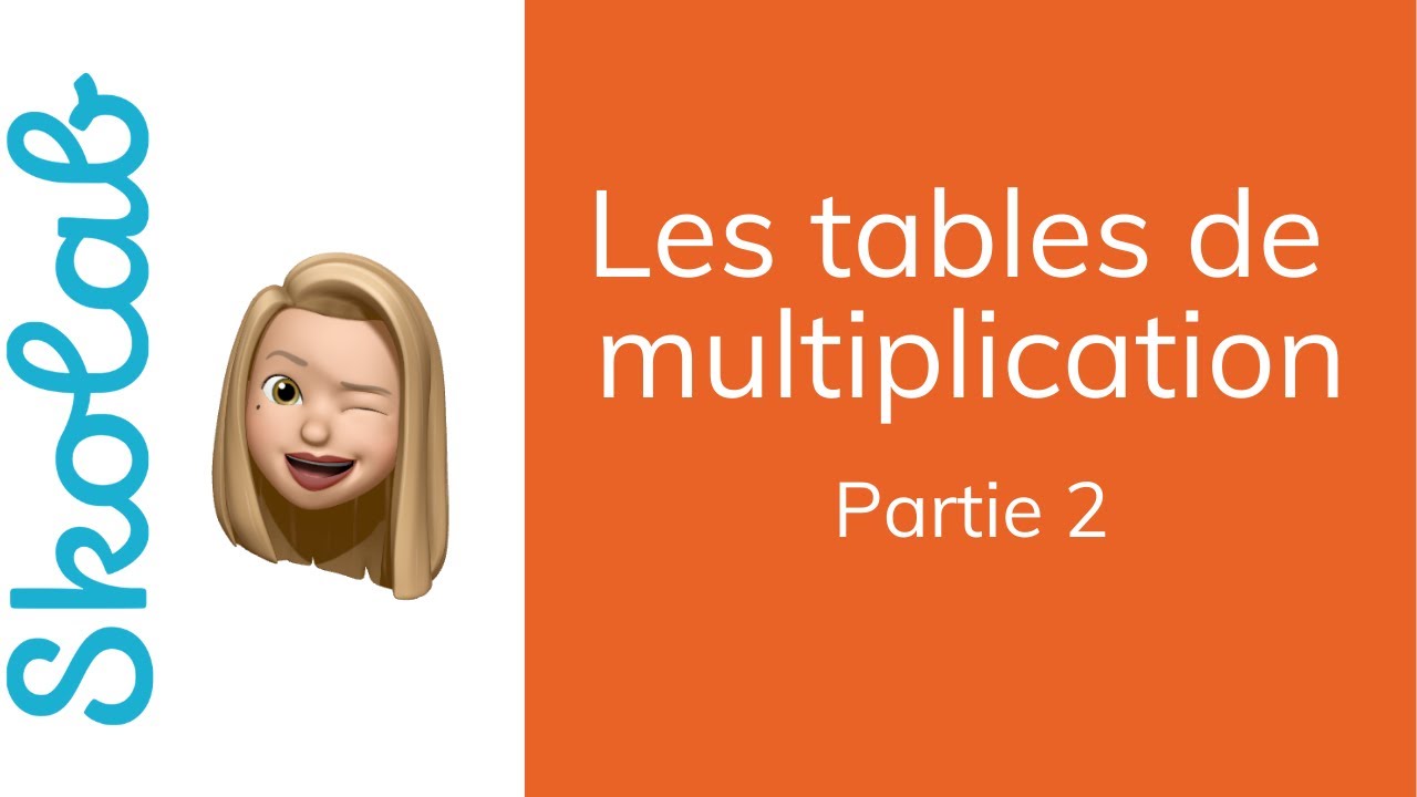 Apprendre les Tables de Multiplication facilement - partie 2