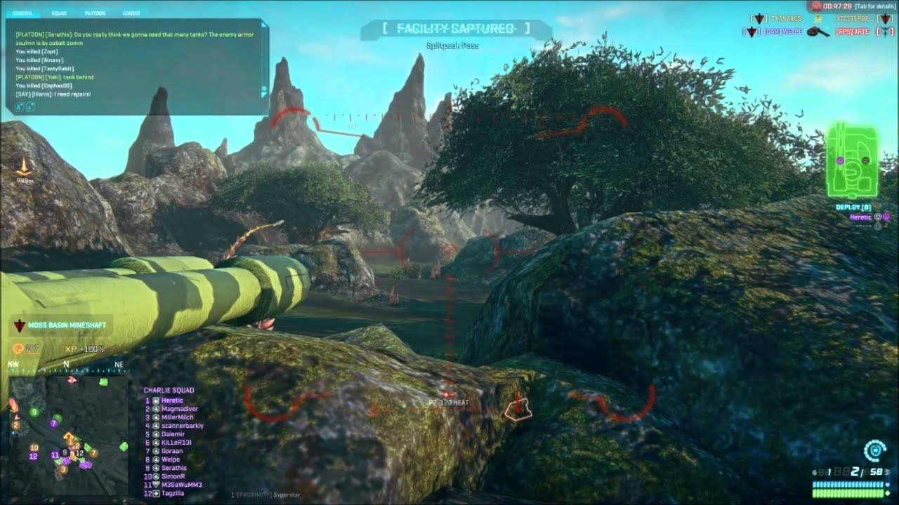 PlanetSide 2: TR Base Assault (OCB)