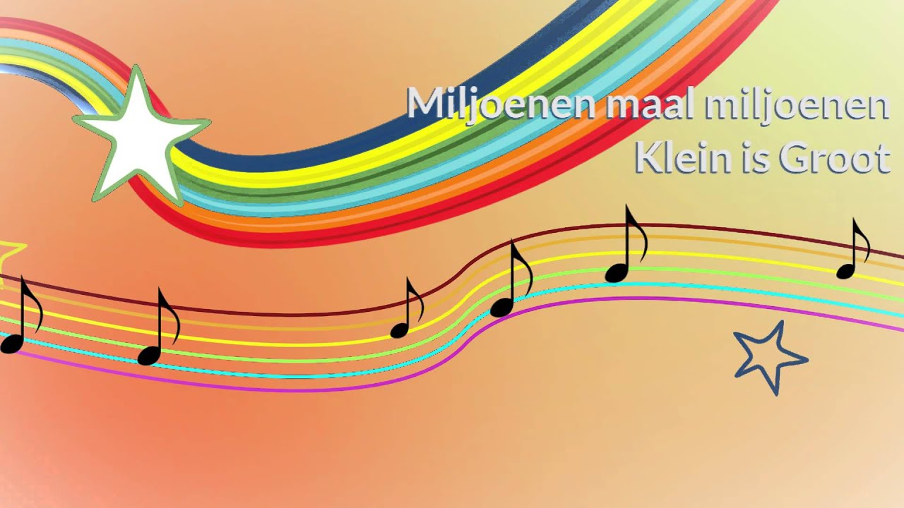 Miljoenen maal miljoenen - Klein is Groot