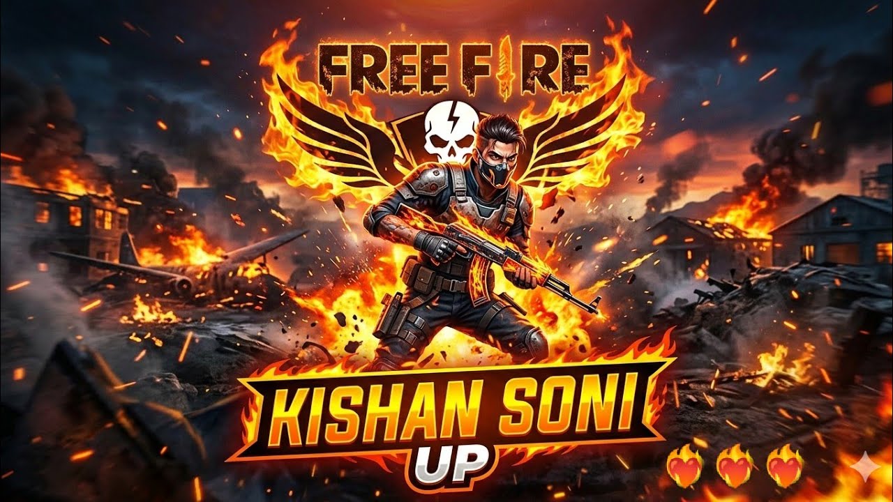 free fire mein Kishan Soni up ❤️‍🔥❤️‍🔥 dhamakedar video dekhne ke liye taiyar ho jaen ❤️‍🔥