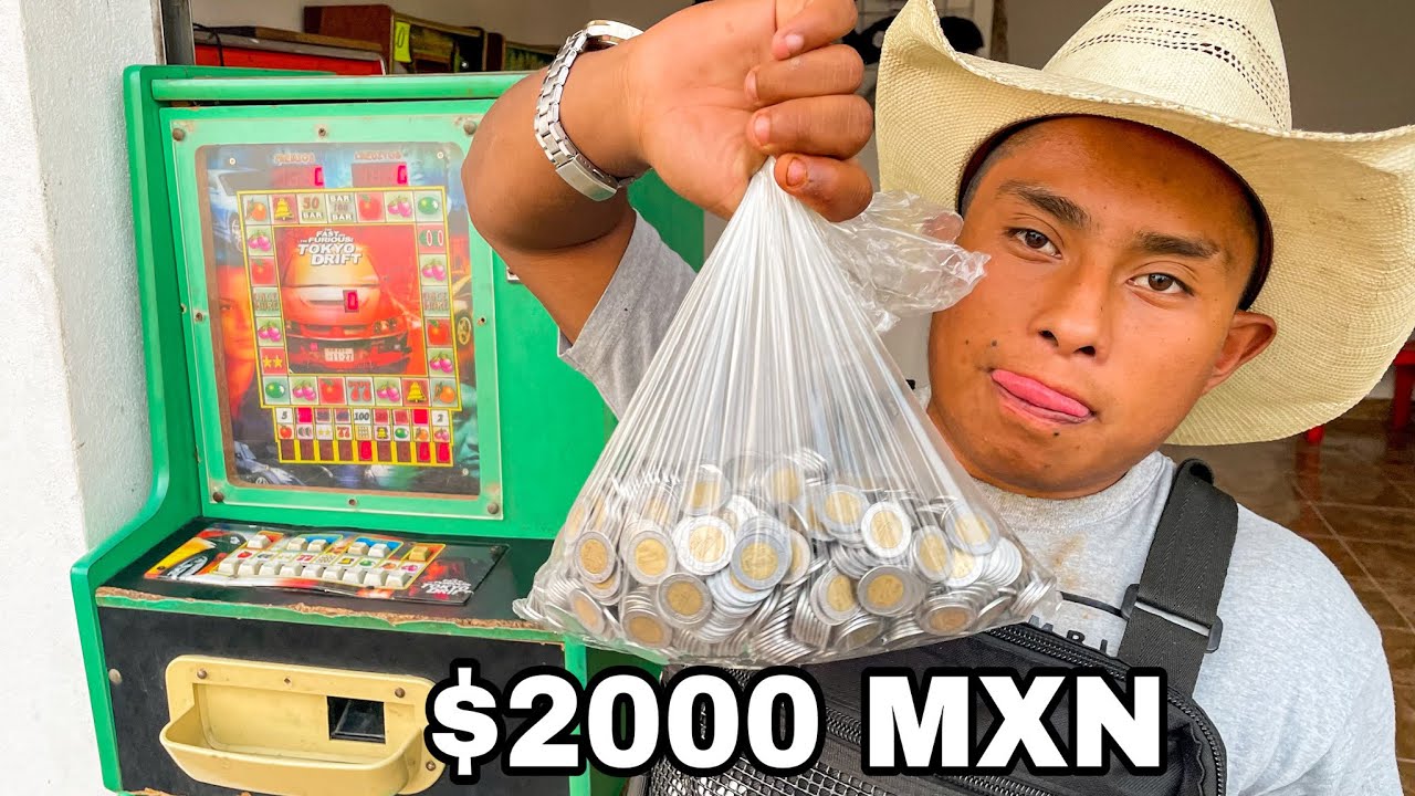 Ap0ste $2000 mxn en una Tragamonedas - Maquina Tragamonedas - Videos de maquinitas - #tragamonedas