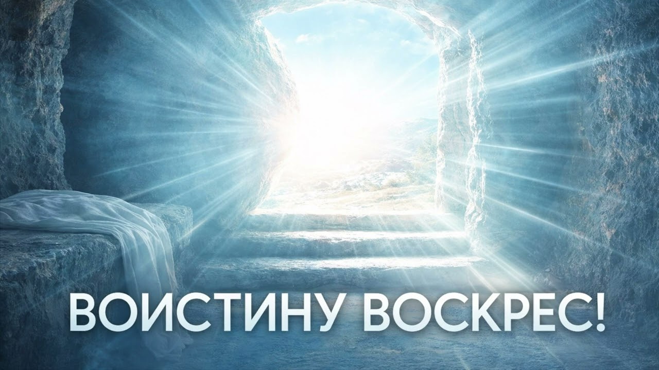 Воистину воскрес! Слушай, верь, прославляй Бога! 