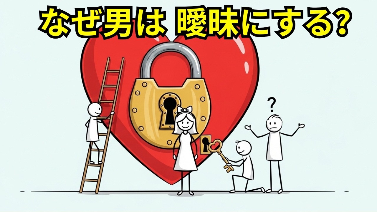 【男性心理】なぜ彼は付き合おうと言わないのか？関係を曖昧に保つ男の深層心理