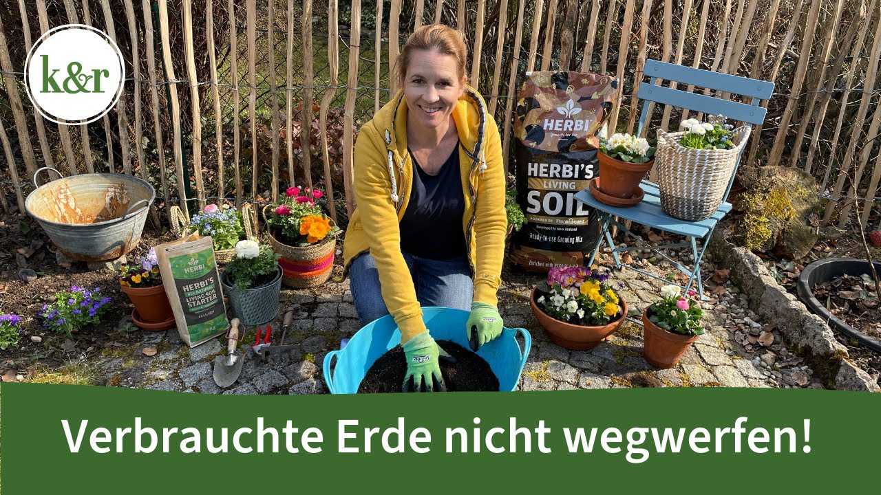 So machst du alte Erde wieder fruchtbar