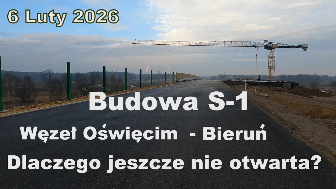 Budowa S-1 Węzeł Oświęcim - Bieruń