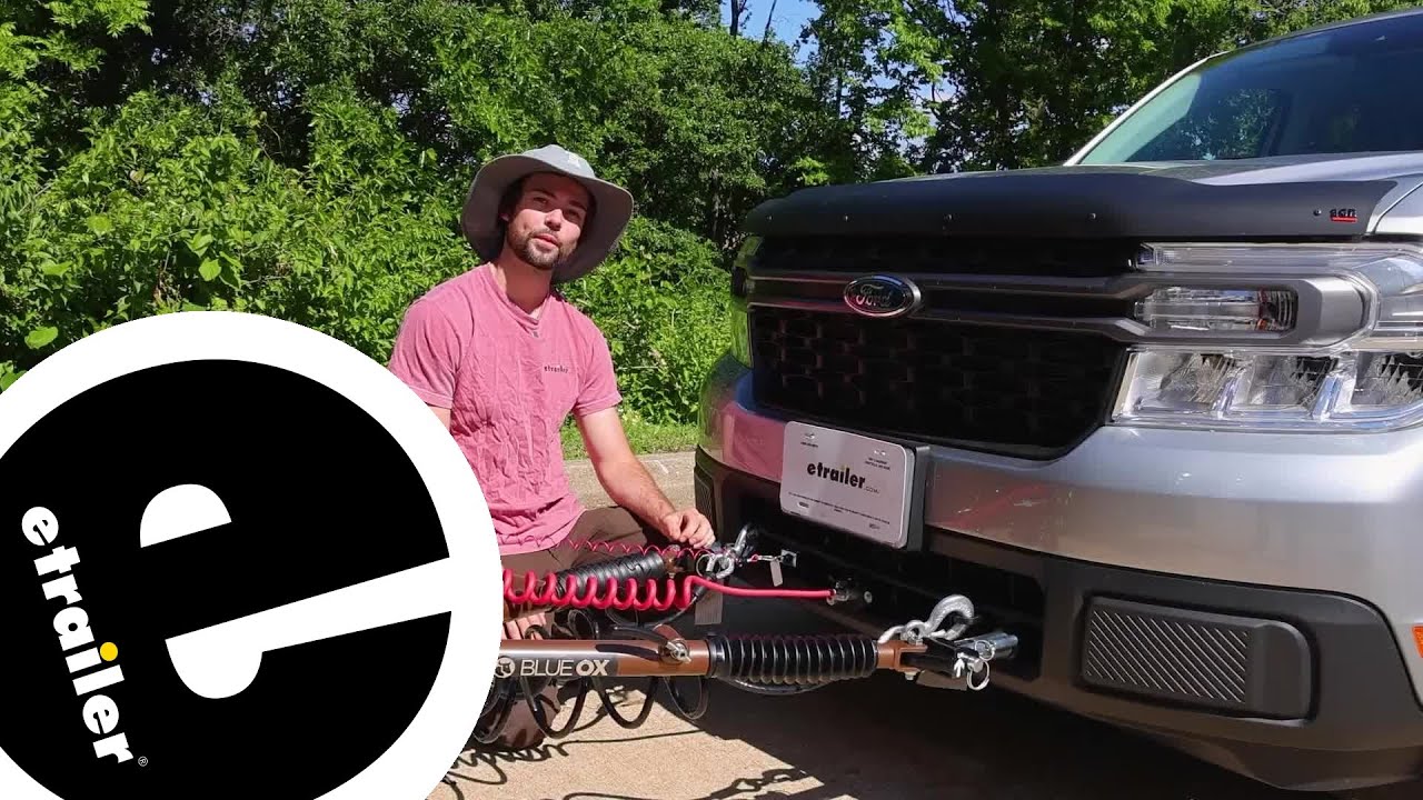 etrailer | Installing the Blue Ox Base Plate Kit on a 2024 Ford Maverick