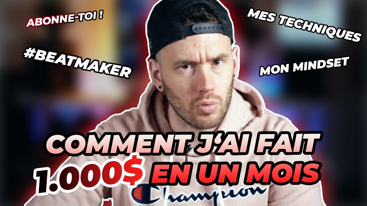 Comment j'ai fait 1000$ de VENTE DE PRODS en UN MOIS ?