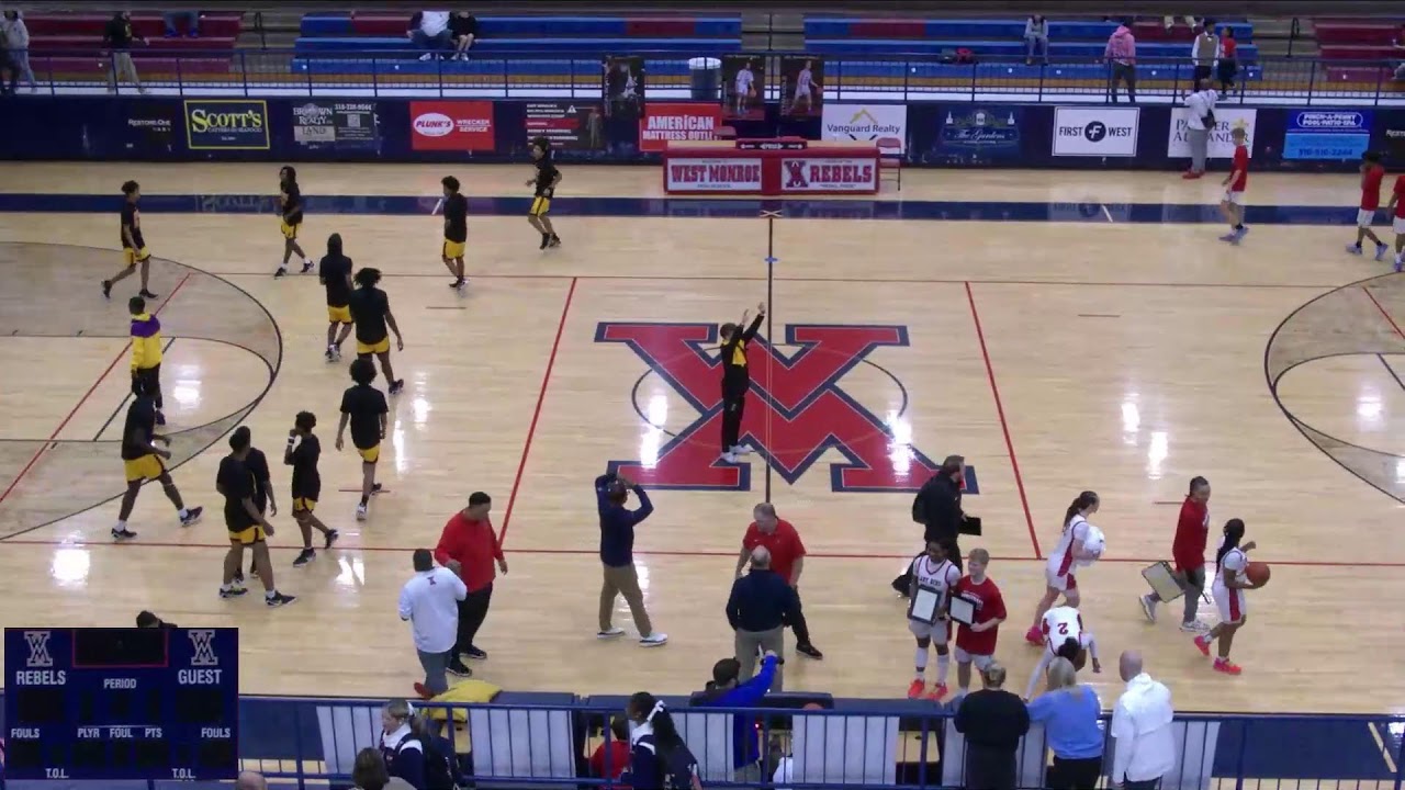 West Monroe vs Alexandria Senior High School Girls' Varsity Basketball