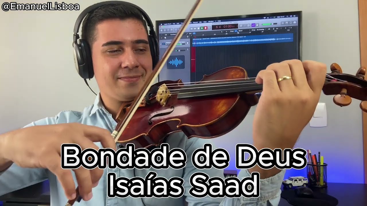 Bondade de Deus | Isaías Saad | Violino Cover