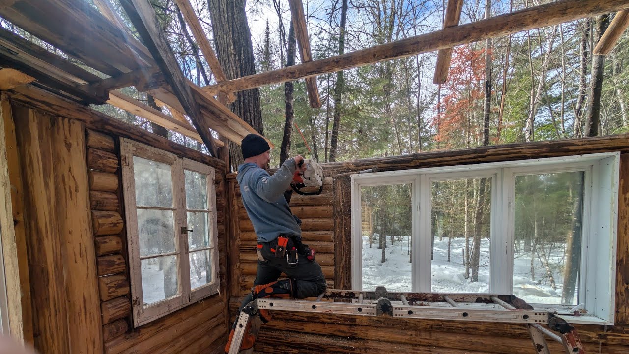 Part 26: build a cabin off grid in the wood