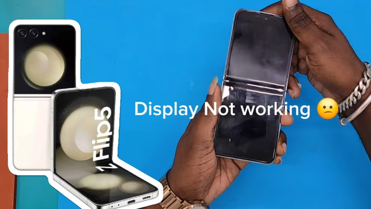 Samsung Flip 5 Main Display Not Work. Flex Change Flip 5. Low Chost Repair Technology