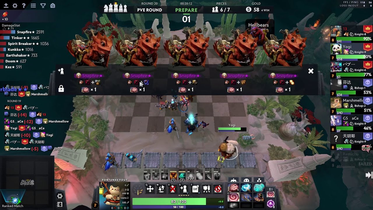 Is 6 Goblin + 4 Draenei Actually Viable? | Dota 2 Arcade Auto Chess Season 41