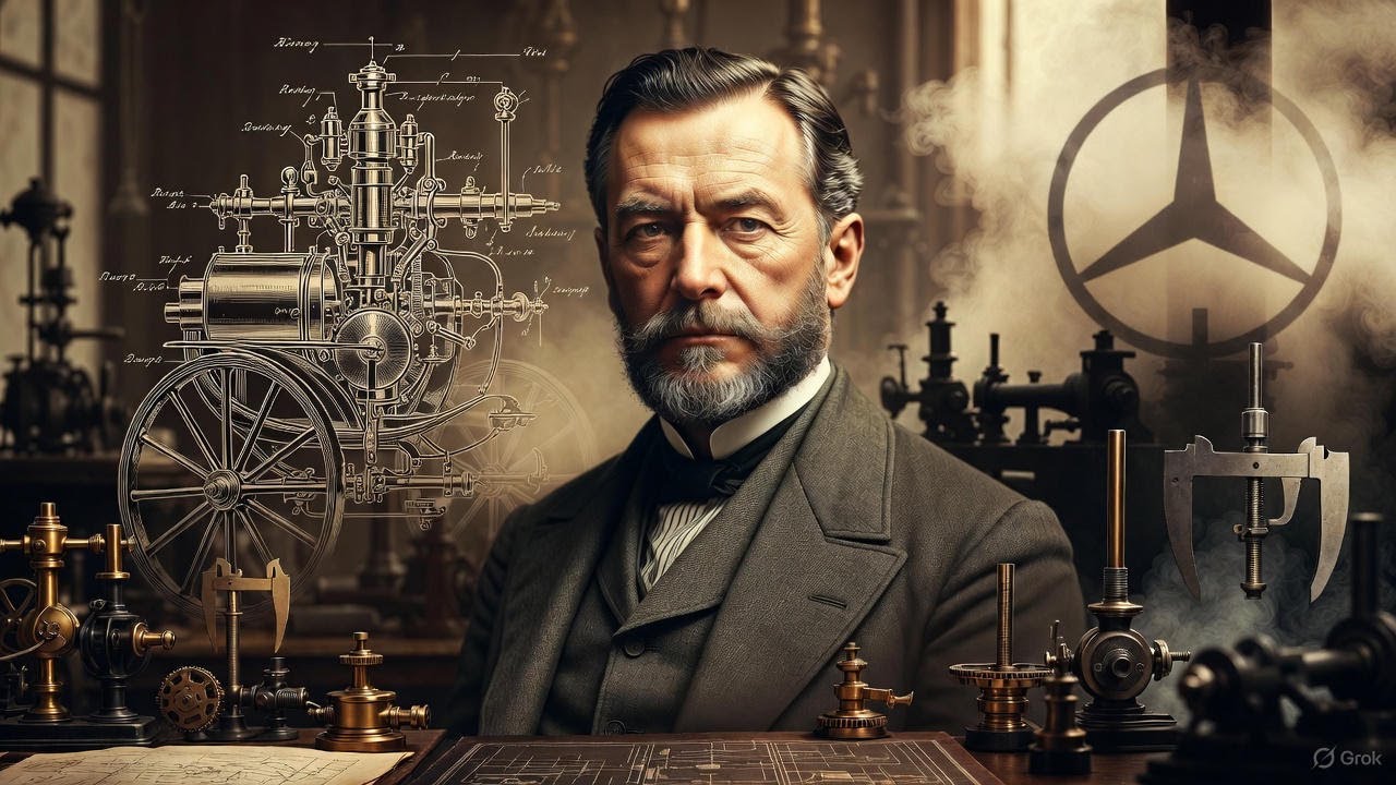 Carl Benz Erfolgsgeheimnis -  Wie Innovation und Finanzierung Mercedes schufen!!!