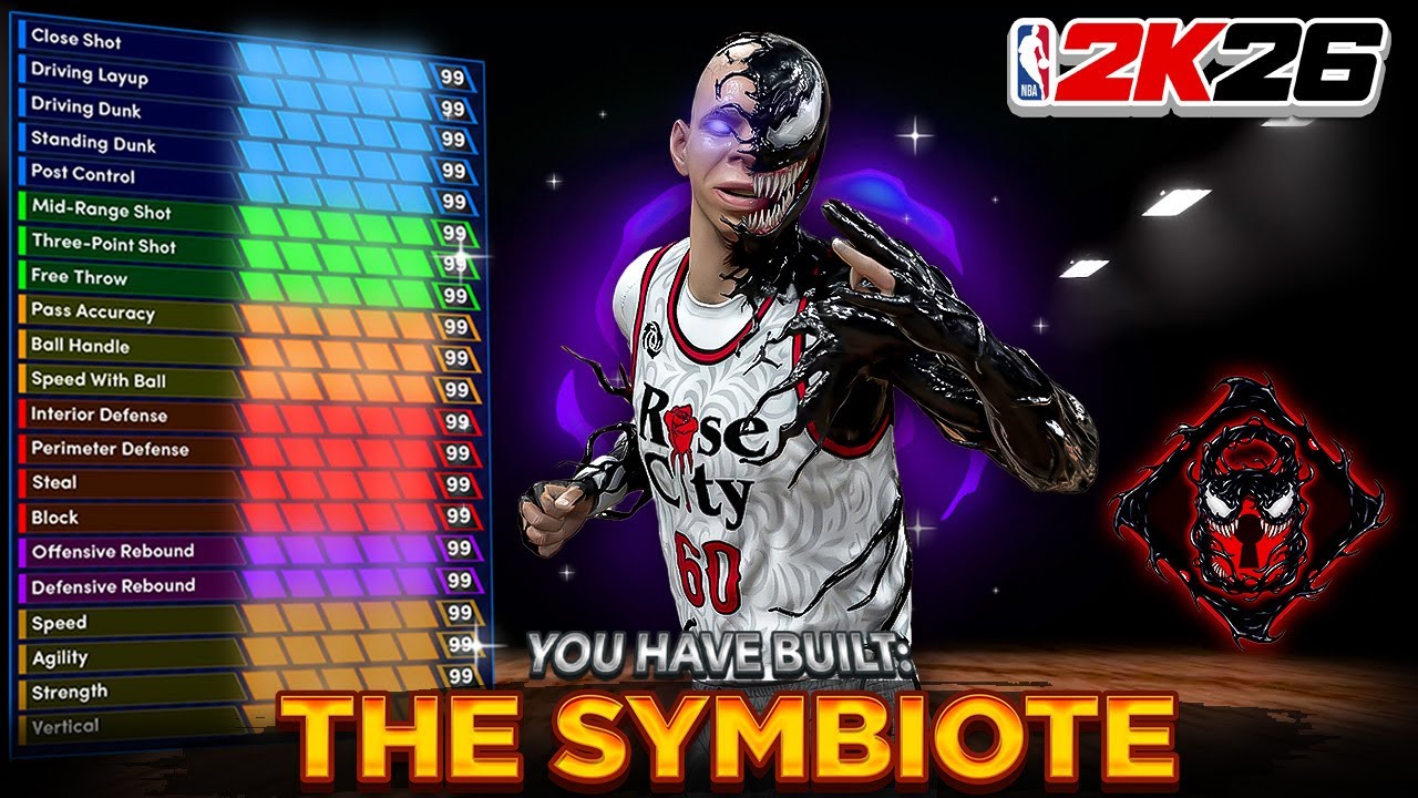 *RARE* 6'7 "THE SYMBIOTE" LOCKDOWN DEFENDER BUILD IN NBA 2K26 - BEST LOCKDOWN BUILD 2K26