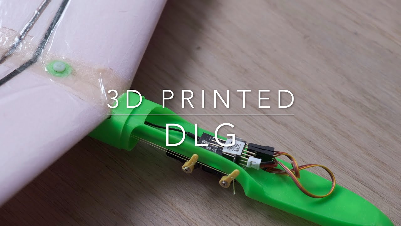 DLG with 3d printed pod build