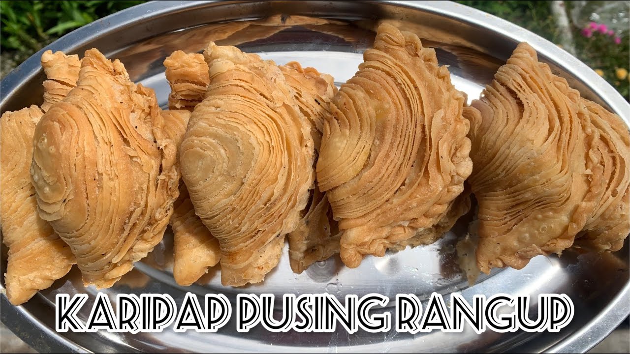 Karipap Pusing _ Sukatan Cawan _Mudah Ringkas_Guna 4 Bahan