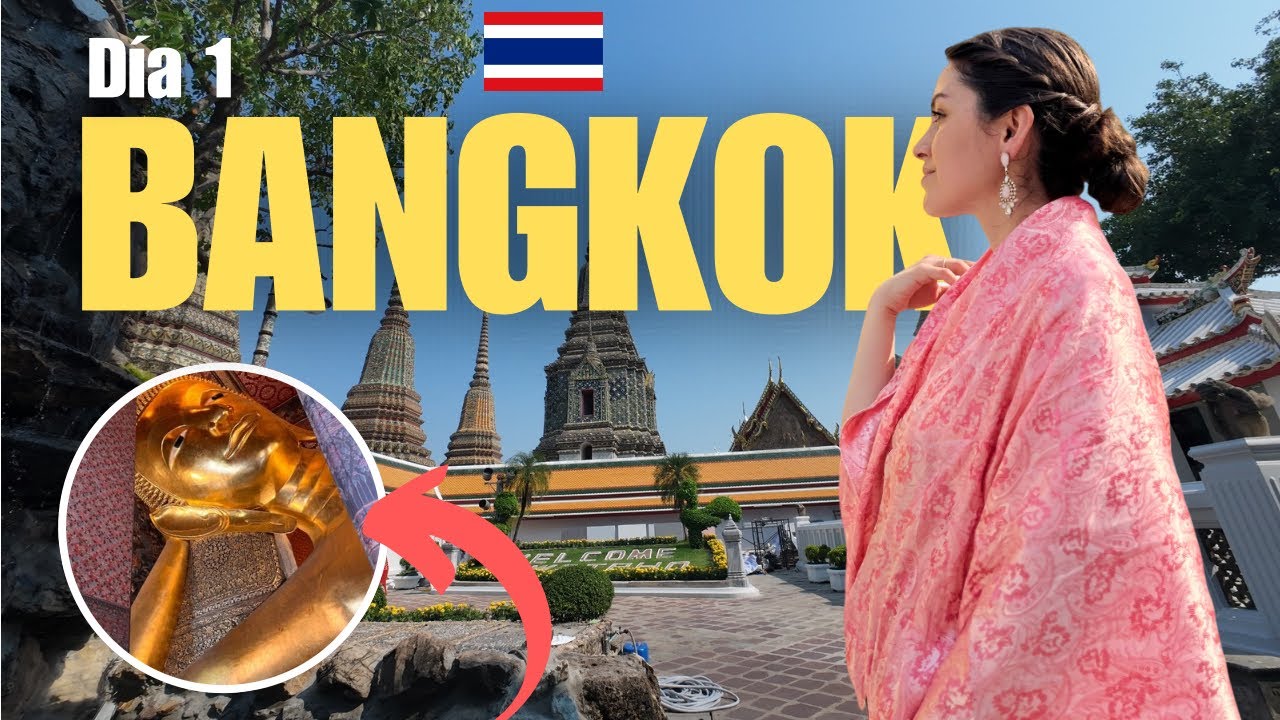Qué hacer en BANGKOK en 1 día 🇹🇭 | Itinerario completo con precios ✨✅