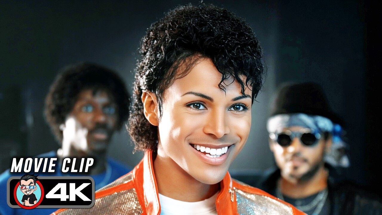 Filming Beat It Music Video Scene | MICHAEL (2026) Movie CLIP 4K