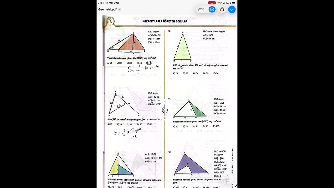 Geometri Buraxilis 3 sehifə