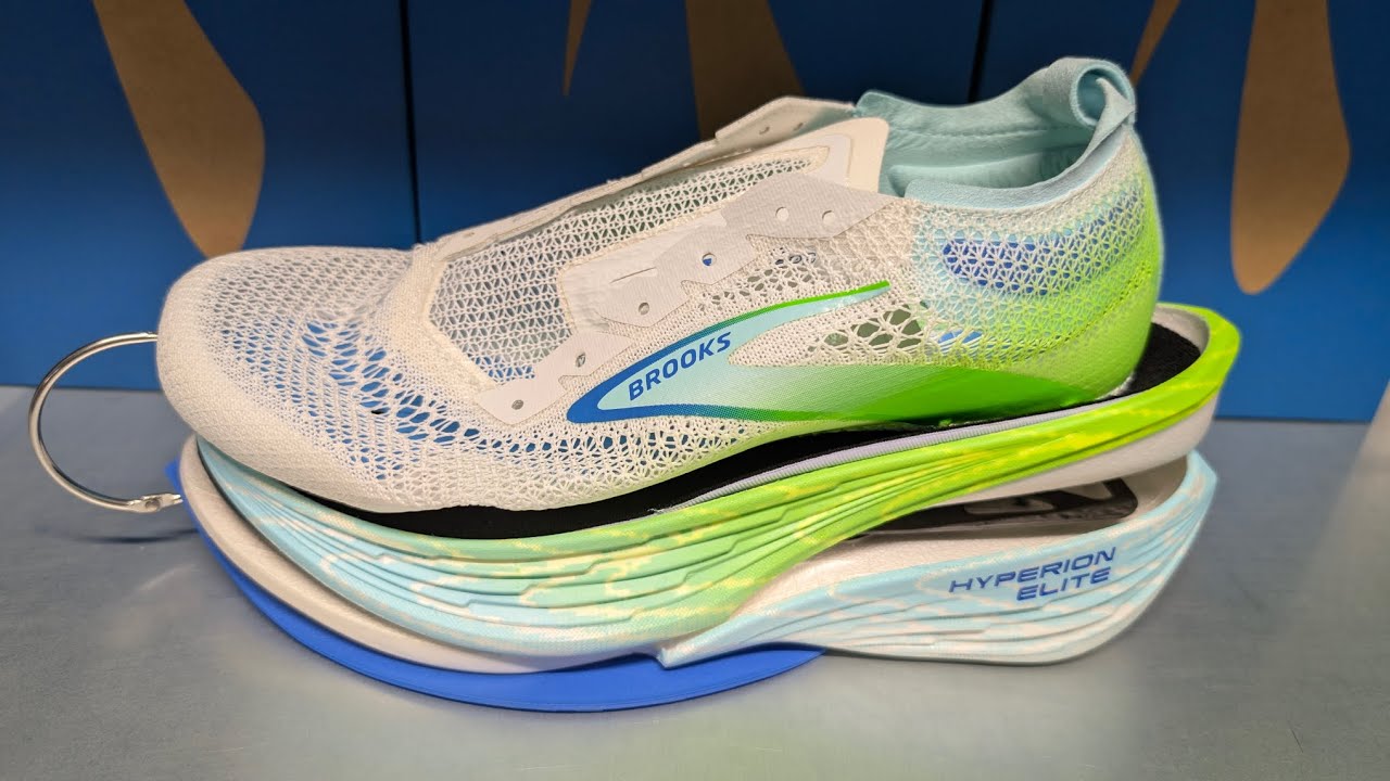 #brooks Hyperion Elite 4 💙💛💚 Demonstration