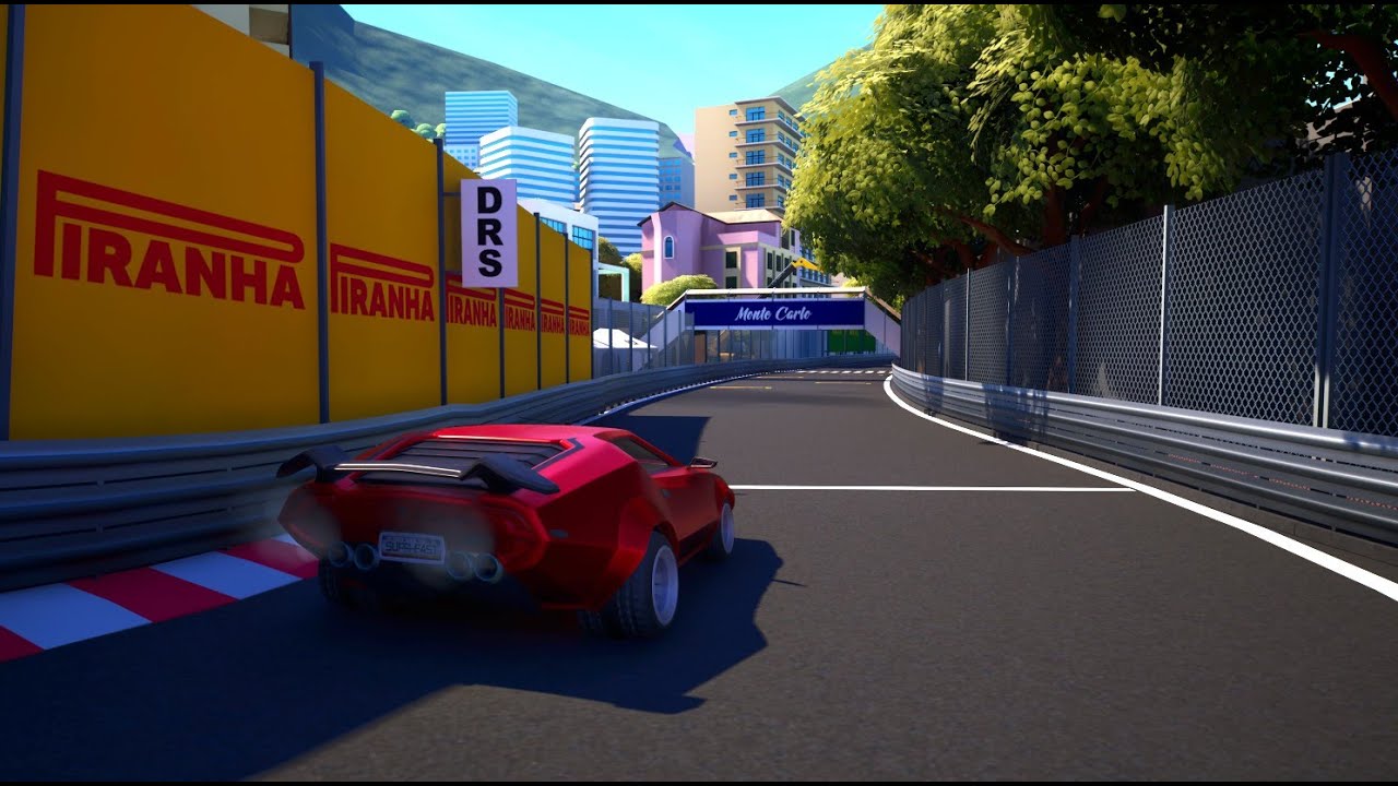 F1 Monaco GP in Fortnite, 100% Distance! (Formua Nitro)