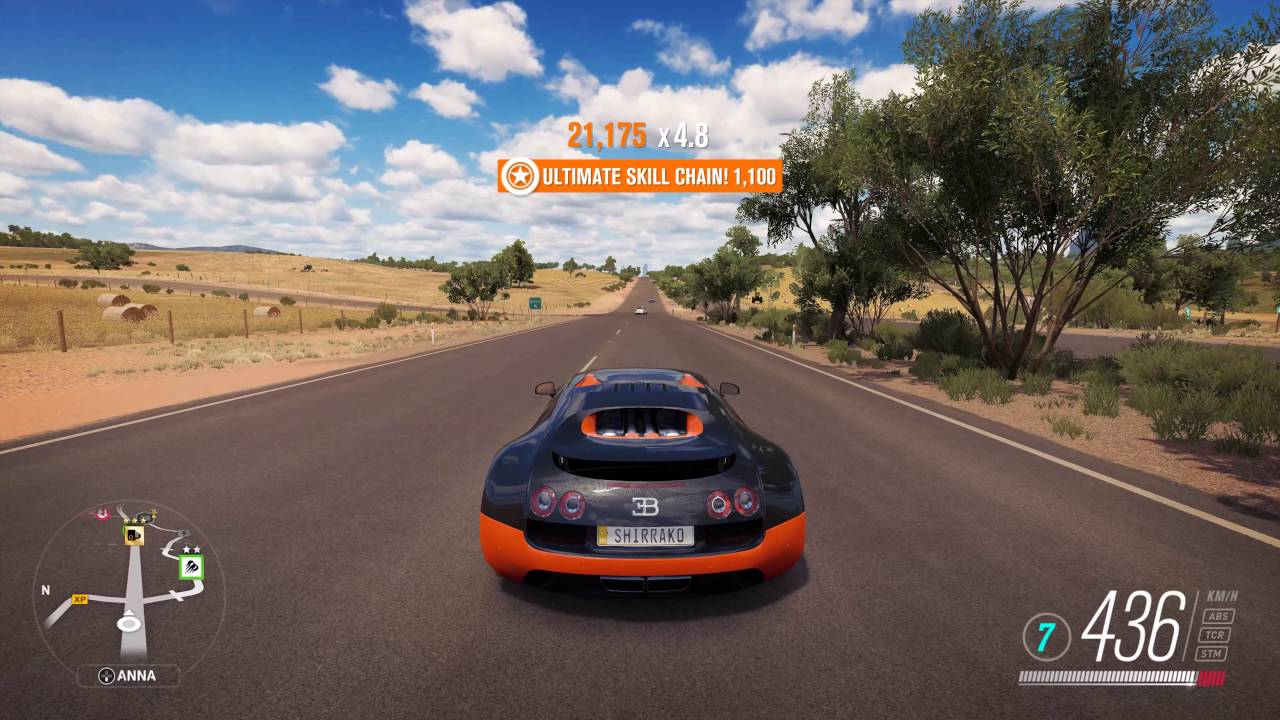 Forza Horizon 3 - Bugatti Veyron Super Sport TOP SPEED 437 KM/H (FASTEST CAR?)