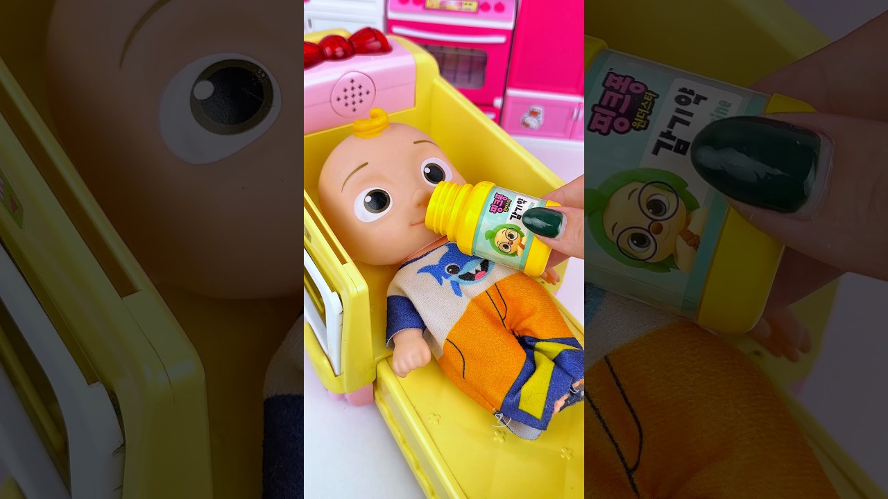ASMR Toy Unboxing | Cocomelon & Ambulance Doctor Set Toy 🚑 | Satisfying Toy Sounds #shorts