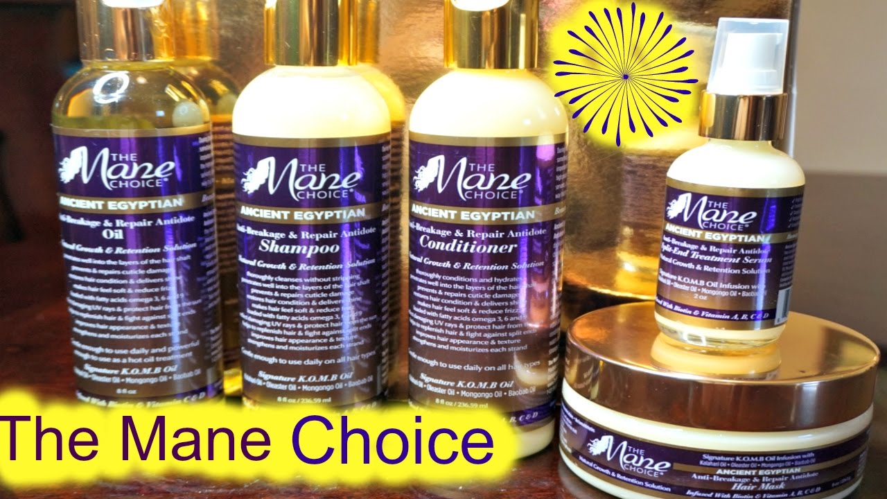 Mane Choice Egyptian Gold Line Review & Demo | AdrianneMG