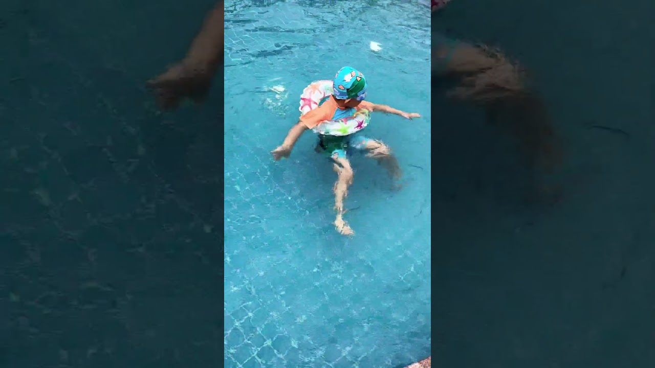 Pool party vacation fun 