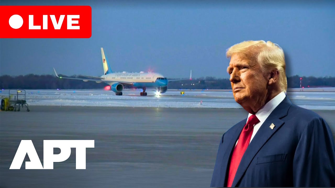 Donald Trump Lands in Washington DC – LIVE from Joint Base Andrews | APT