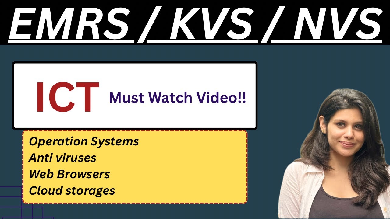 EMRS 2025 | operating system  |TGT PGT JSA |EMRS General paper | web browser | KVS 2025 | NVS😇😃 ICT