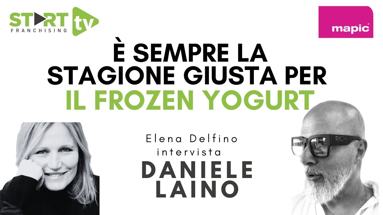 È sempre la stagione giusta per il Frozen Yogurt - Intervista a Daniele Laino