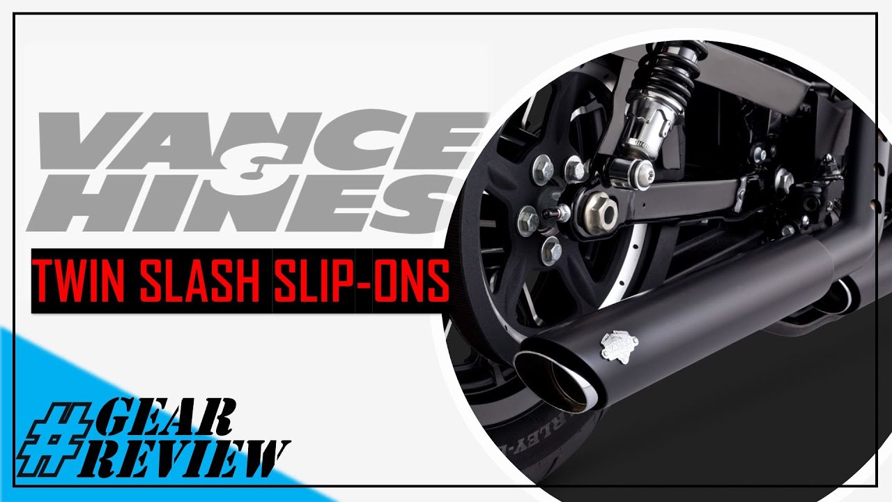 Обзор выхлопной системы Vance and Hines 3 Inch Twin Slash Slip-ons для Harley Sportster Iron 883