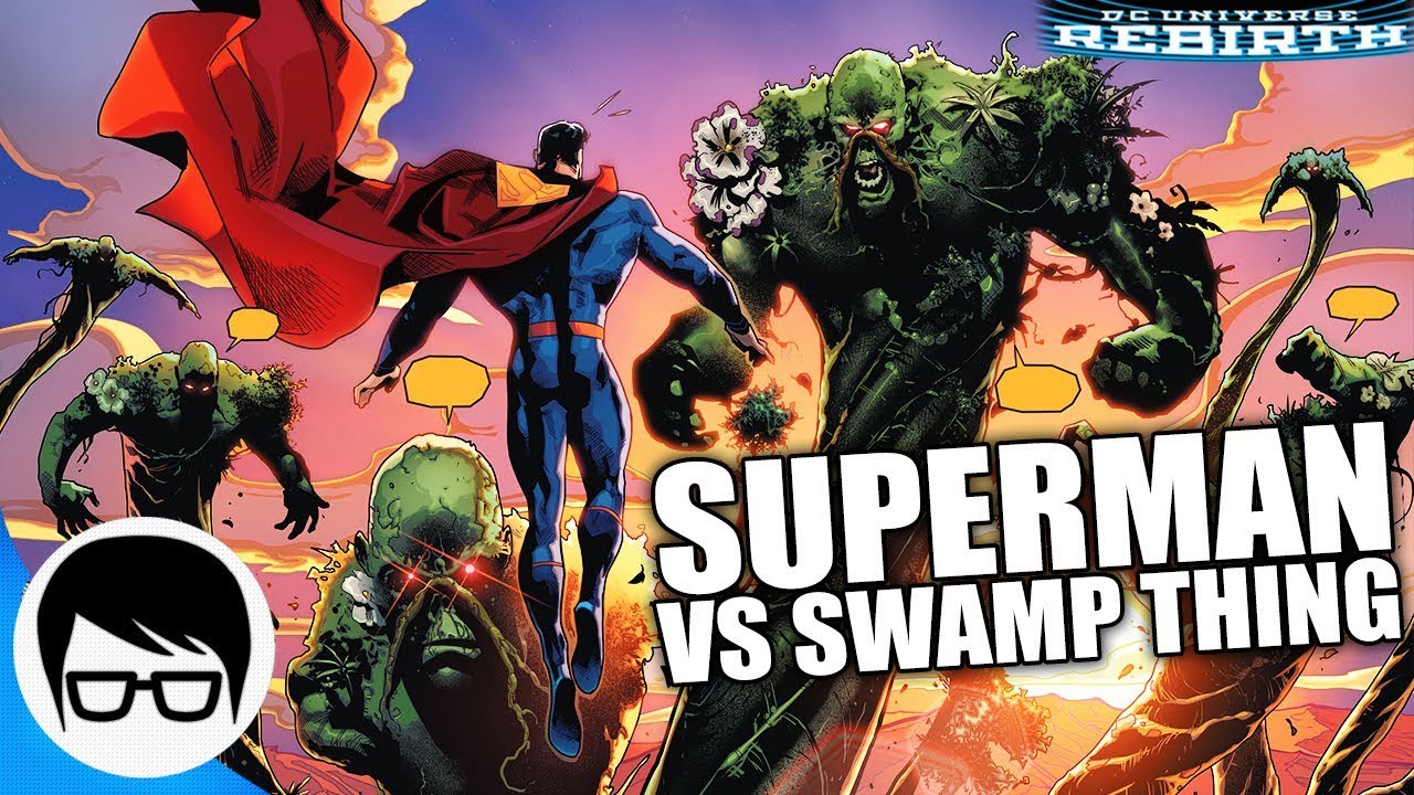 SUPERMAN VS SWAMP THING | Superman Rebirth Annual #1 | COMIC NARRADO / Heyner Studio