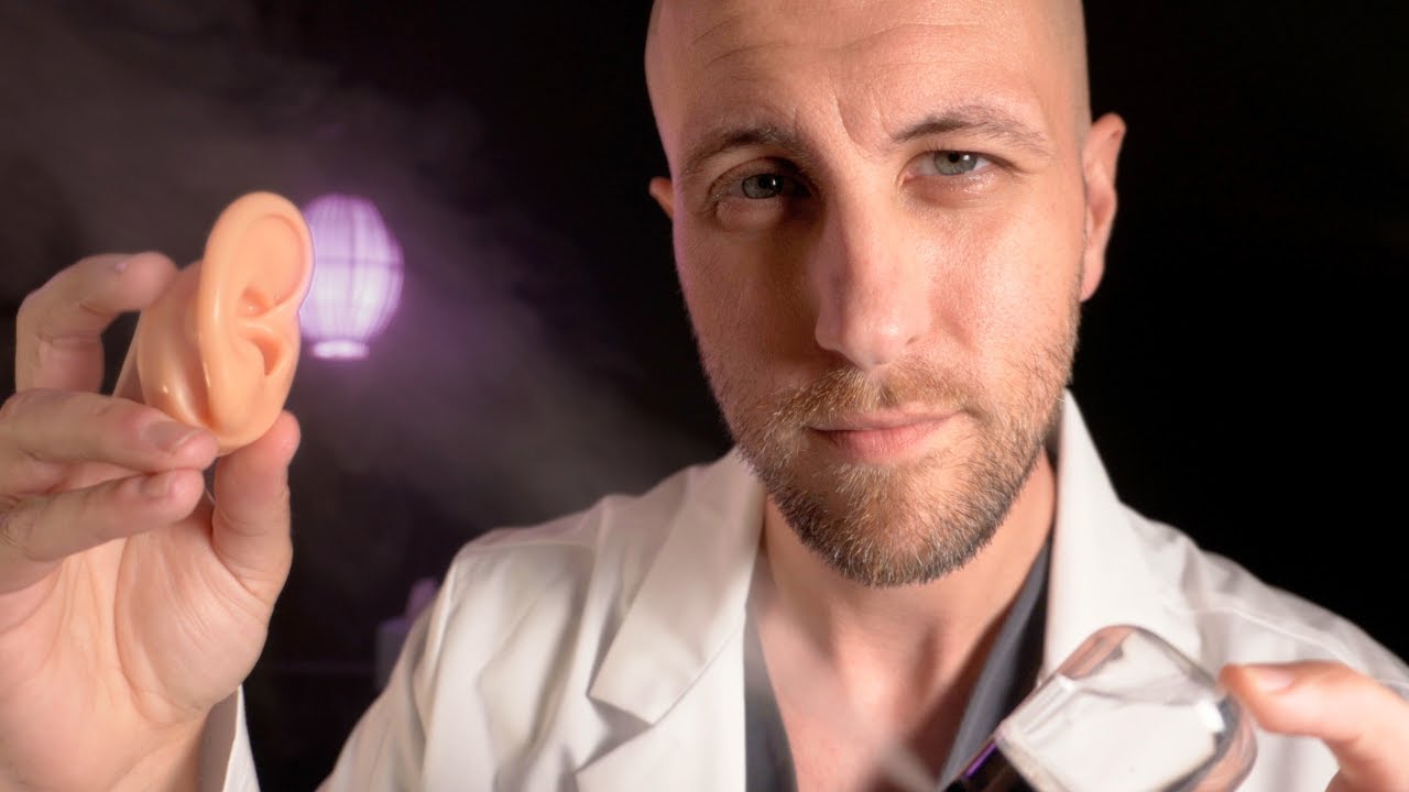 ASMR  Ear Exam and Cleaning with Dr. Tingle |