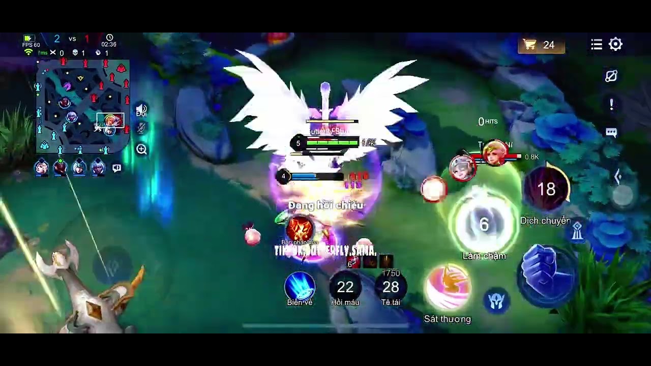 Trận cuối l&ecirc;n cao thủ của Butterfly.sama. #butterflysama #xuhuong #highlight #li&ecirc;nqu&acirc;nmobile