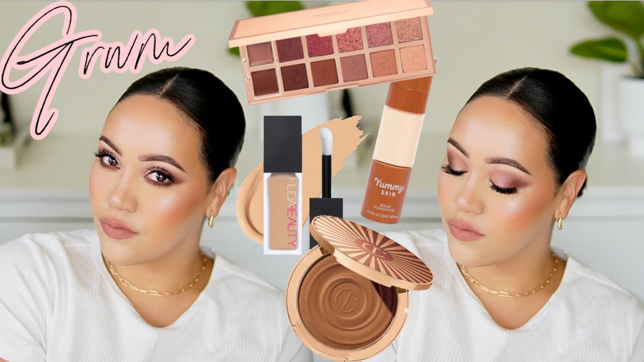GRWM : SOFT GLAM LOOK USING THE PATRICK TA MAJOR DIMENSION II ROSE EYESHADOW PALETTE