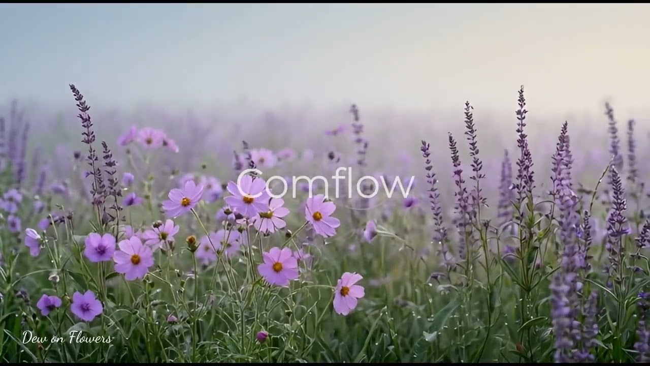 [playlist] Misty Lavender Morning | Soft Piano & Relaxing New Age BGM