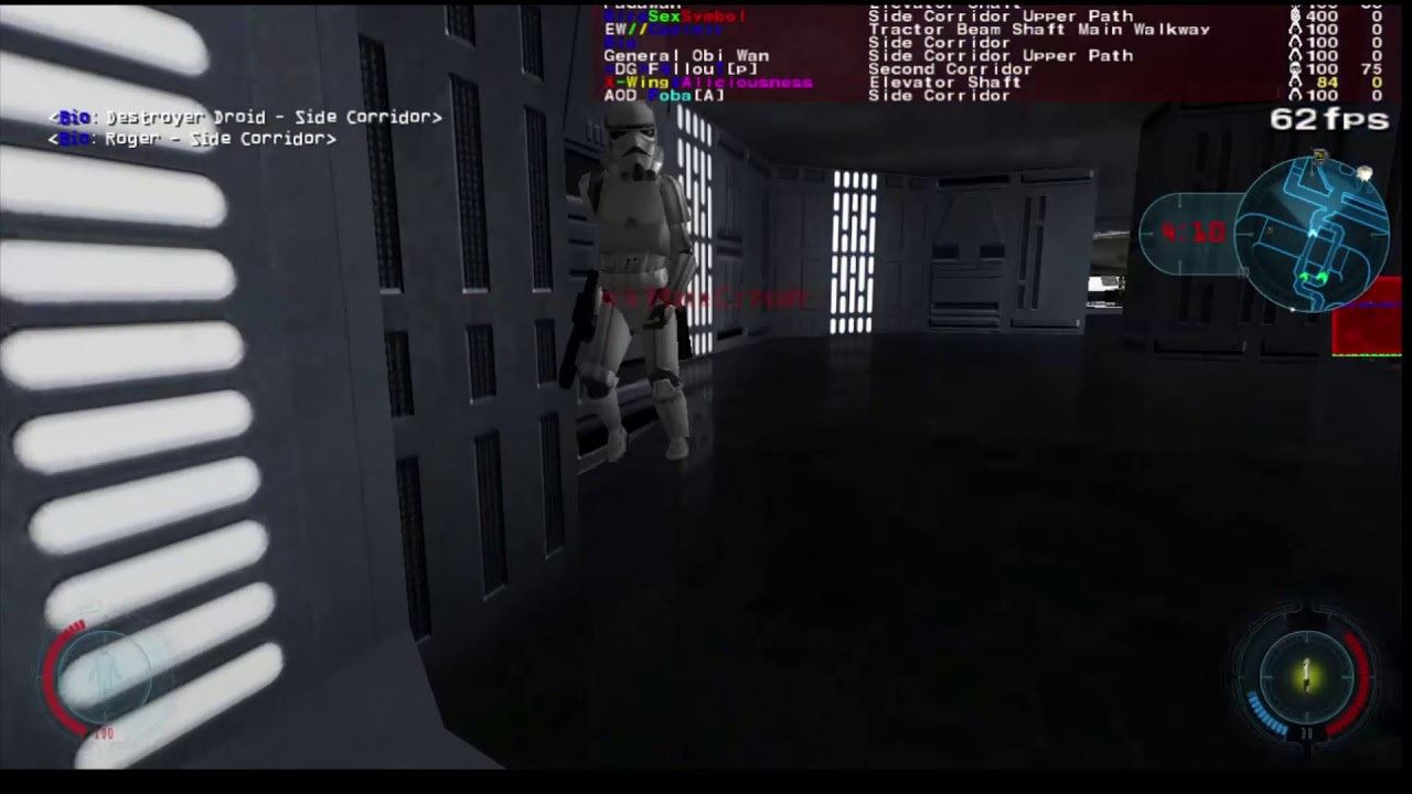 Star Wars MB2 combat action