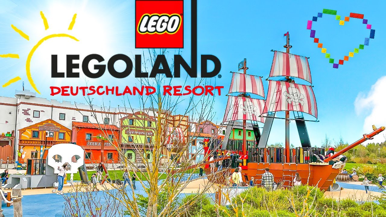Legoland Deutschland - Tour durchs Feriendorf - inkl. Roomtour Pirateninsel und Ninjago Quartier 🤩