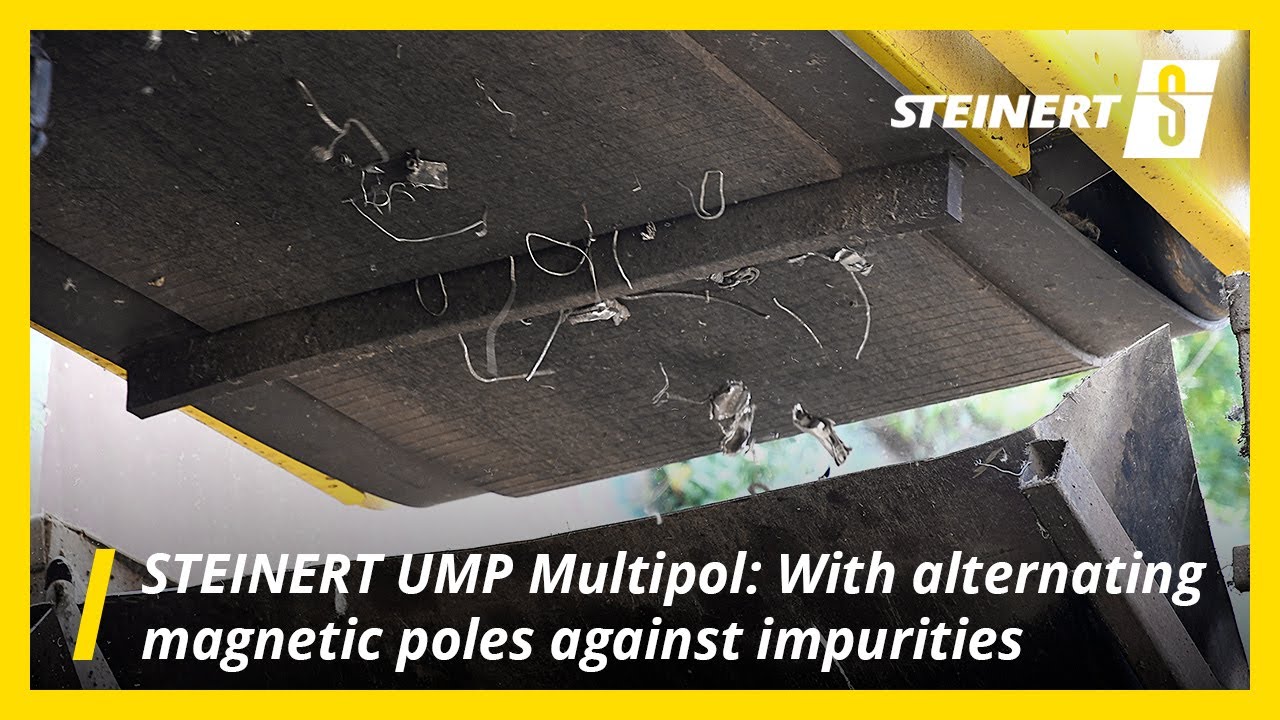 STEINERT UMP Multipol: New quality levels for ferrous concentrates
